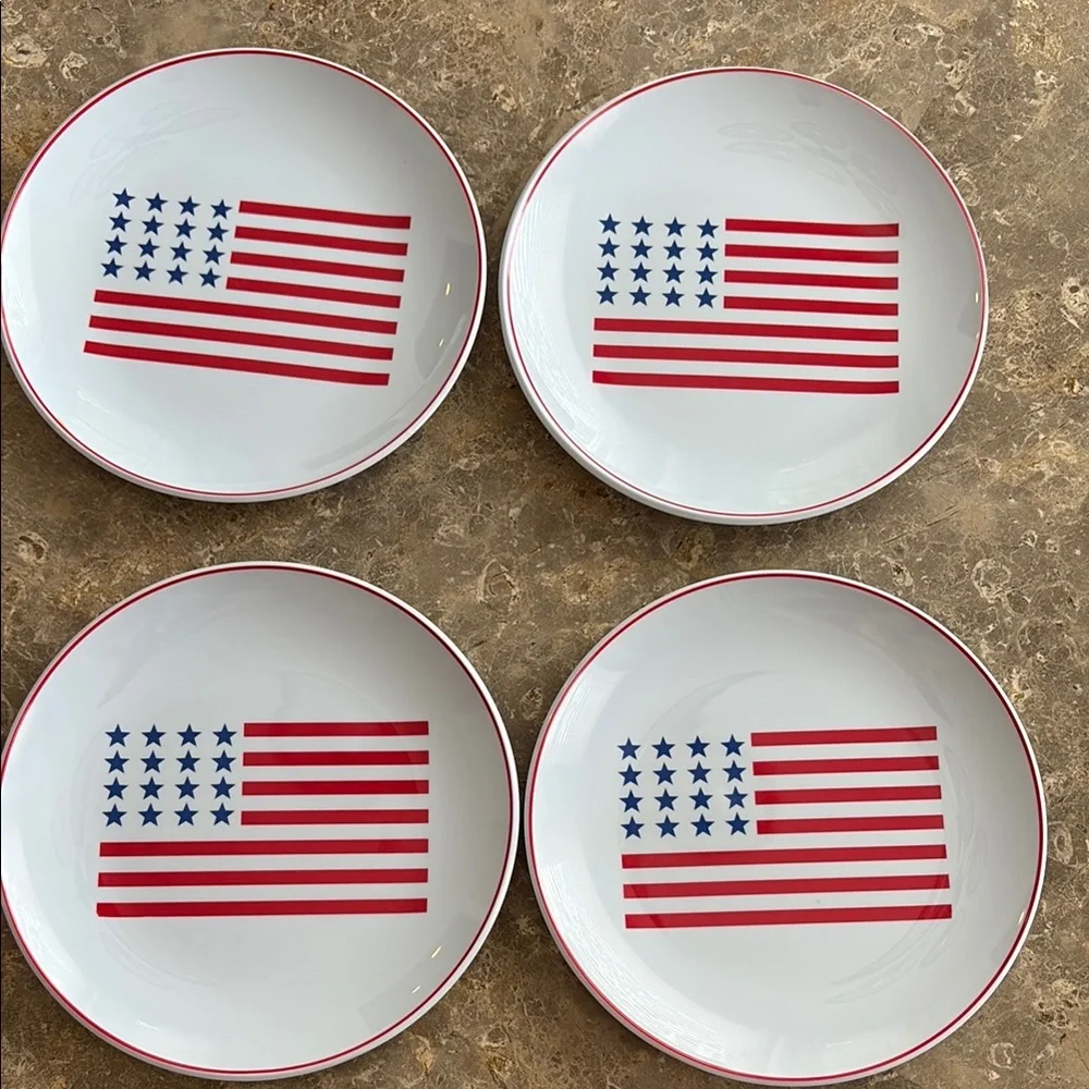 Pier 1 Flag Plates